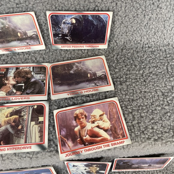 Vintage 1980 Topps Star Wars THE EMPIRE STRIKES BACK Lot Of 29 Cards - Picture 14 of 15